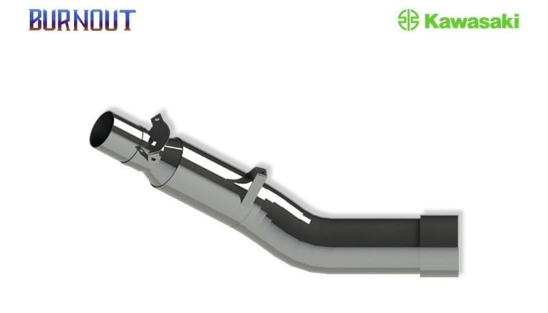 BURNOUTチタン中間パイプ ZX-10R