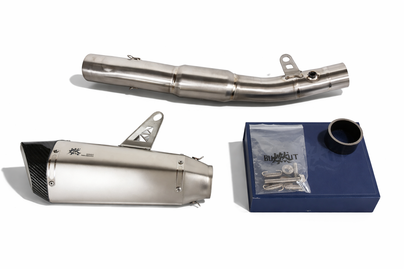 BURNOUTチタンスリップオンマフラー ZX-6R