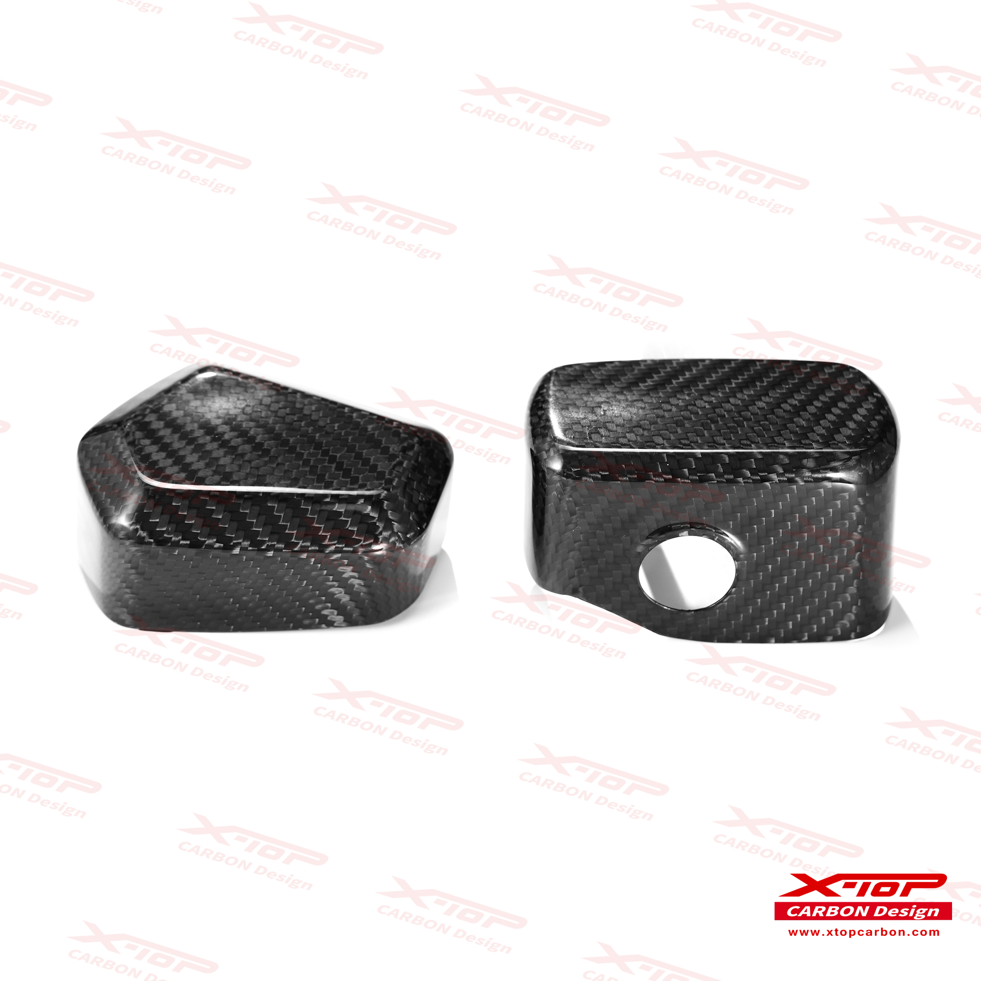 X-TOPカーボンリザーバータンクカバー GOLDWING