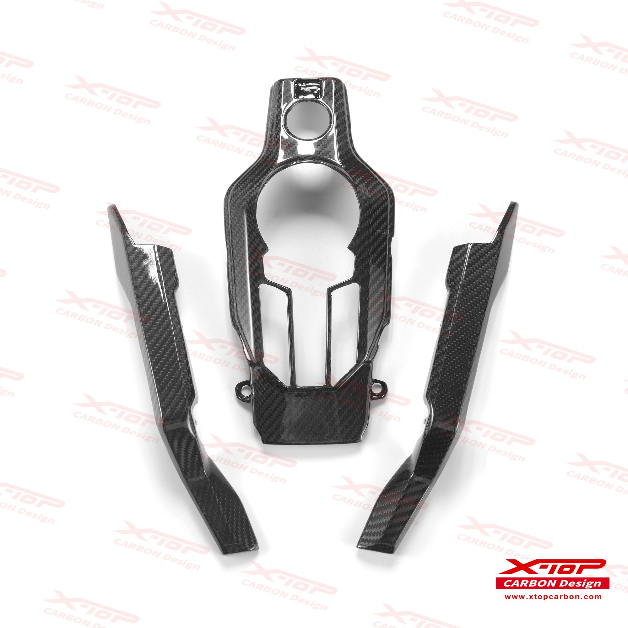 X-TOPカーボンセンターパネルカバー