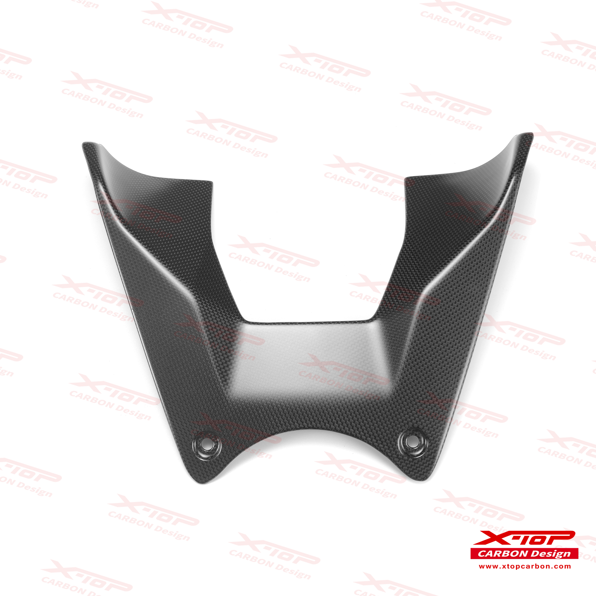 X-TOPカーボンオイルクーラーフレームカバー DIAVEL V4