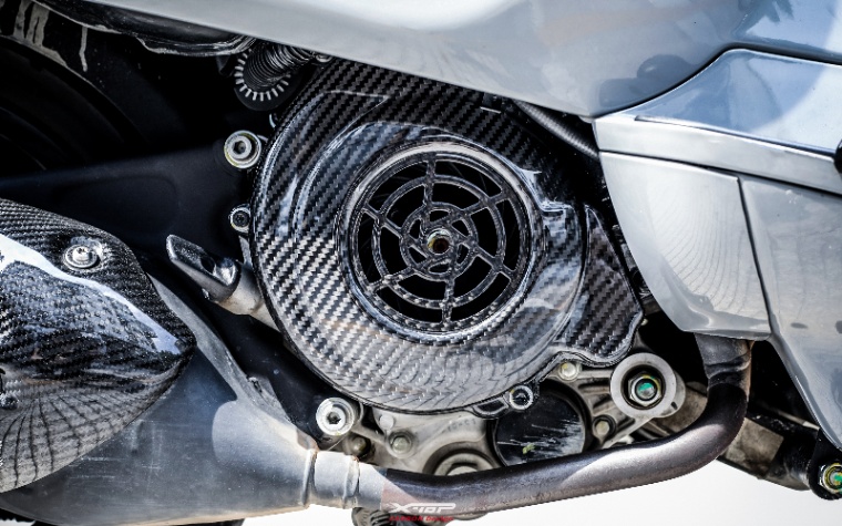 X-TOP カーボンファンカバー