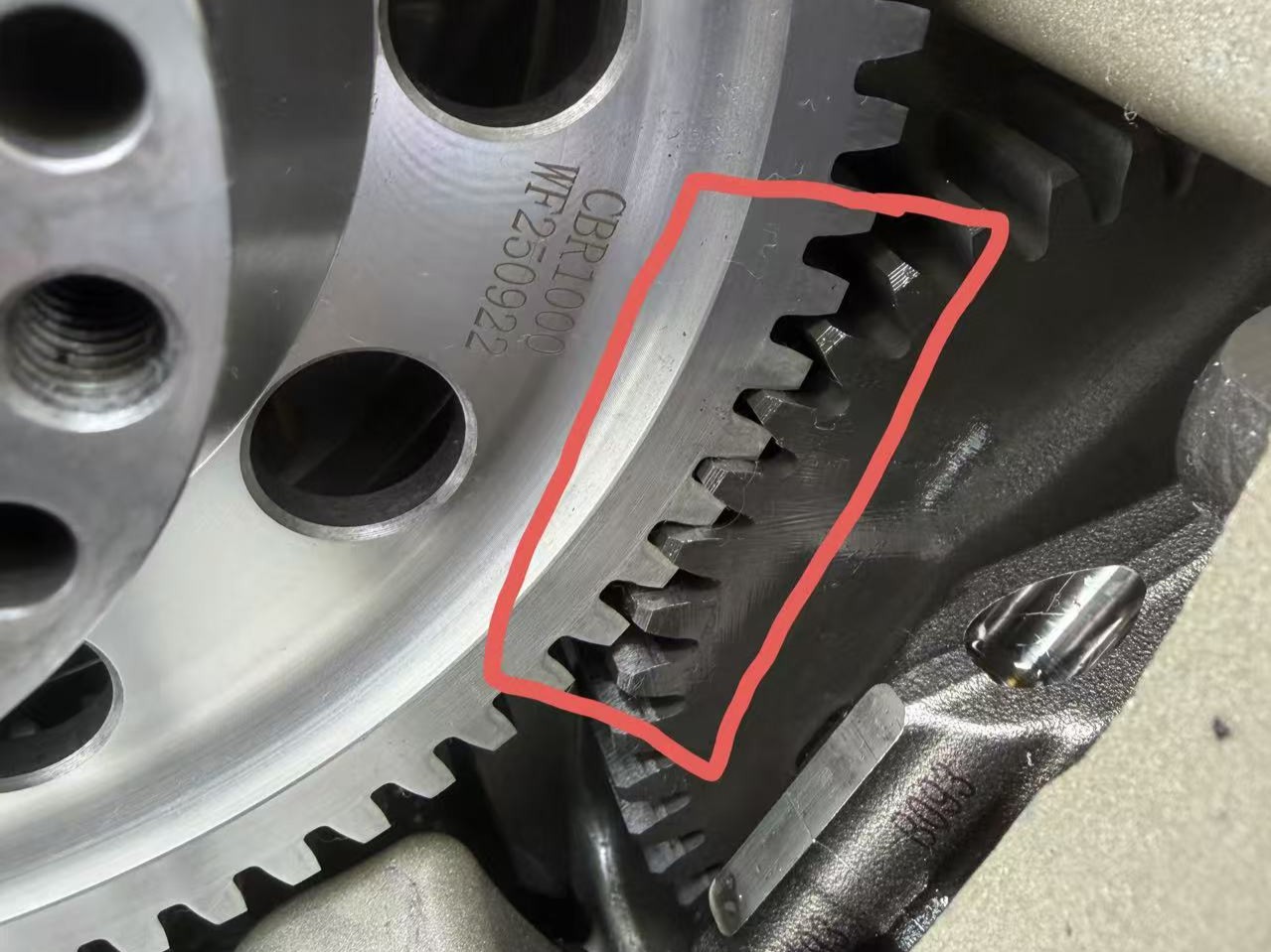 CBR1000RR-R乾式クラッチの取付